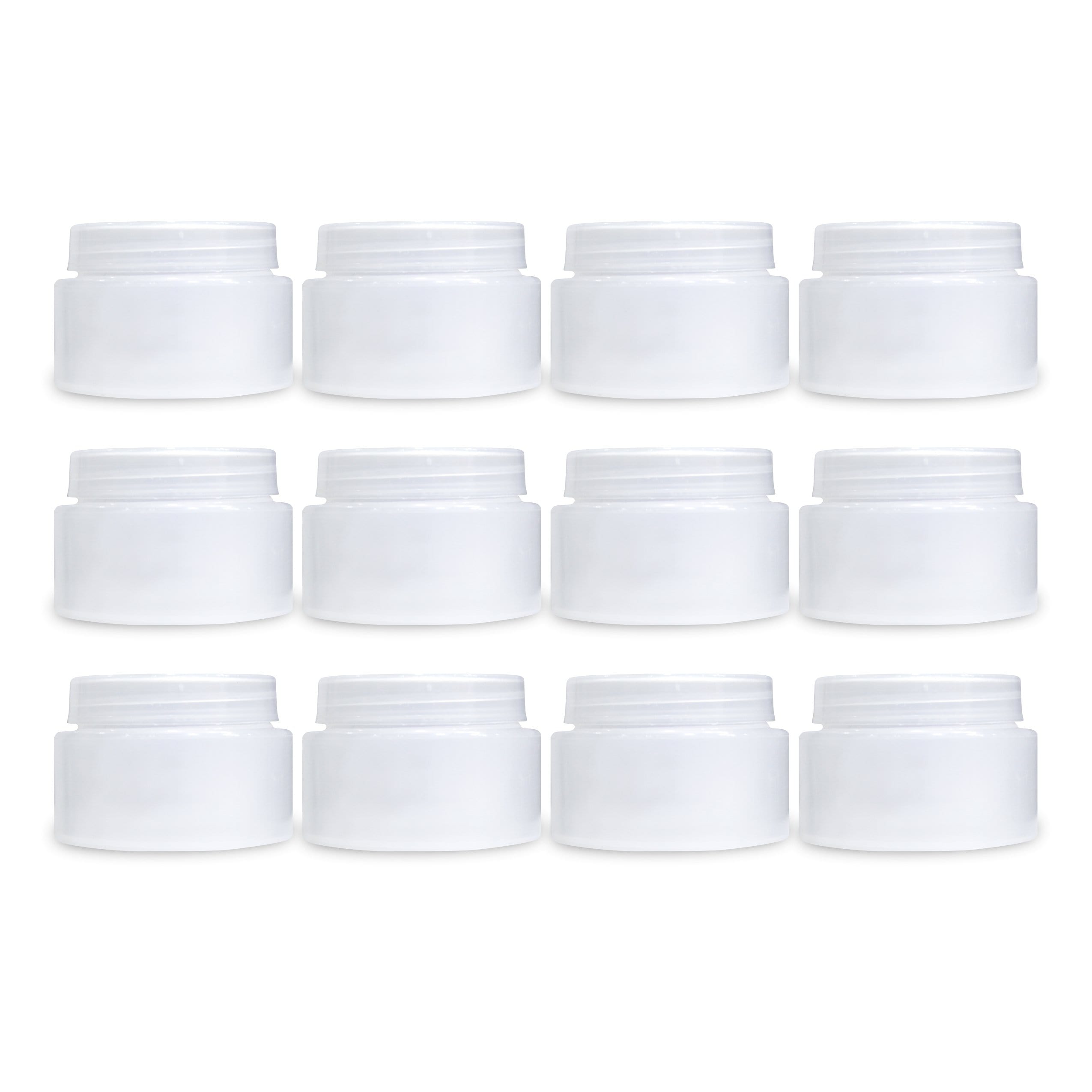 Translucent Pet Jars Reusable Plastic Jars Round